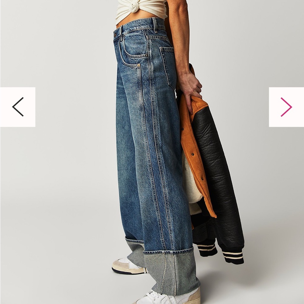 We The Free Final Countdown Cuffed Low-Rise Jeans - Picture 3 of 9